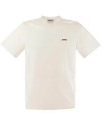 Autry - Crew-Neck T-Shirt With Logo - Lyst