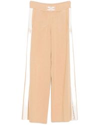 Elisabetta Franchi - Tricot Trousers - Lyst