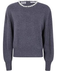Essentiel Antwerp - Cotton And Polyester Hoodie With Embroidered Logo - Lyst