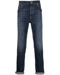 Brunello Cucinelli - Denim Cotton Jeans - Lyst