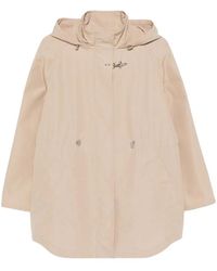 Fay - Midi Parka Coat - Lyst