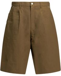 Comme des Garçons - Comme Des Garçons Homme Plus Formal Cotton Shorts - Lyst