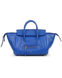 Celine - Luggage Handbag Leather Lamb Handbags - Lyst