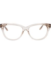 Balenciaga - Transparent Recycled Acetate Glasses - Lyst