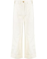 Etro - Cotton Trousers - Lyst