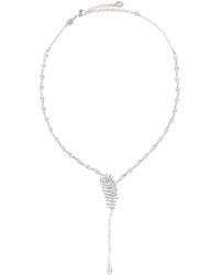 Swarovski - Rhodium-Plated Mini Vienna Necklace - Lyst