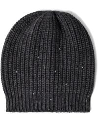 Brunello Cucinelli - 'Diamante' Cap - Lyst