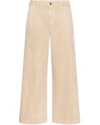 Elena Miro - High-Waisted Cropped Palazzo Pants - Lyst