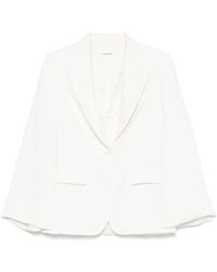 P.A.R.O.S.H. - Single-Breasted Blazer Jacket - Lyst