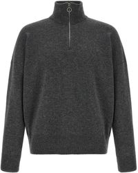 LARMERI STUDIO - Half-Zip Sweater - Lyst