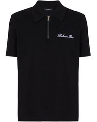 Balmain - Polo With Logo - Lyst