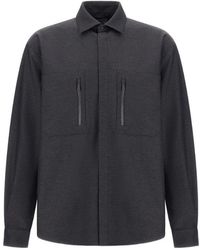 Herno - Zip-Pocket Shirt - Lyst