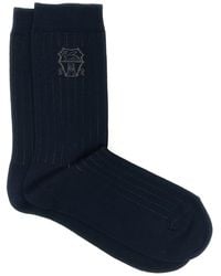Brunello Cucinelli - Socks Coat Of Arms Of Solomeo - Lyst
