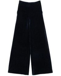forte_forte - Double Twill Velvet High Waist Pant - Lyst