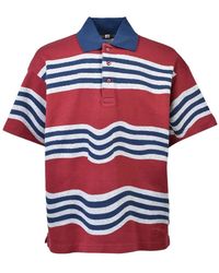 Napapijri - Striped Cotton Tee Shirt - Lyst