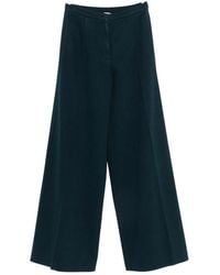 forte_forte - Cotton Wide-Leg Trousers - Lyst