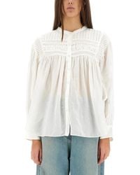 Isabel Marant - Isabel Marant Etoile Camicia Plalia - Lyst