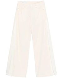 High - Side Panel Trousers - Lyst