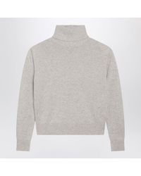 Frankie Shop - Gala Light Merino Wool Turtleneck Sweater - Lyst