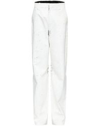 MM6 by Maison Margiela - Wax Trousers - Lyst