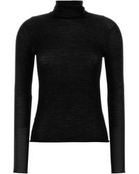 Carven - Kn328-Turtle-Neck Jumper - Lyst