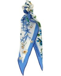 Ferragamo - 'primavera' Print Diamond Scarf - Lyst