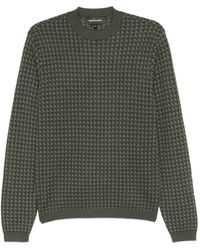 Emporio Armani - Wool Crewnekc Jumper - Lyst