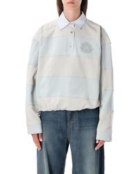 Acne Studios - Cotton Polo Shirt - Lyst