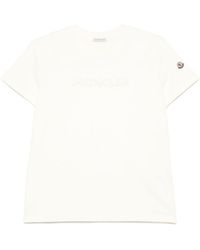 Moncler - Logo Cotton T-Shirt - Lyst