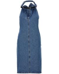 Coperni - 'Belt Halter Neck' Dress - Lyst
