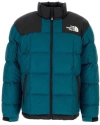The North Face - Petrol Polyester Lhotse Down Jacket - Lyst
