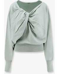 Alberta Ferretti - Wool, Silk And Cashmere Sweater - Lyst