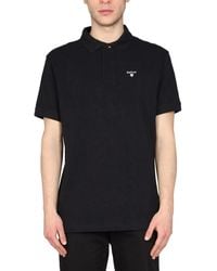Barbour - Shirt Collar Polo - Lyst