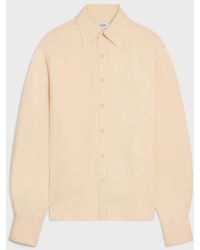 Celine - Chemise En Viscose Et Soie Vanilla Shirt - Lyst