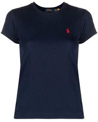 Polo Ralph Lauren - Cotton Jersey T Shirt - Lyst