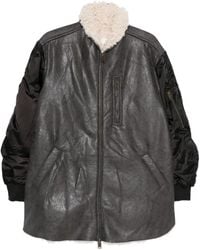 Isabel Marant - Metallic-Effect Bomber Jacket - Lyst
