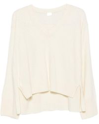 C.t. Plage - Wool V-Necked Jumper - Lyst