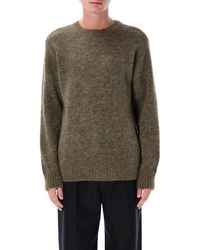 A.P.C. - Lucas Alpaca Blend Crew Neck Sweater - Lyst