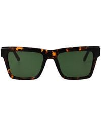 Off-White c/o Virgil Abloh - Shiny Havana Acetate Sunglasses - Lyst