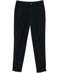 Herno - Pleated Trousers With Drawstring - Lyst