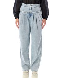 Isabel Marant - Isabel Marant Etoile Iniza Loose Light Den - Lyst