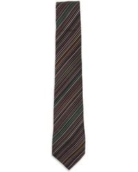 Paul Smith - Signature Stripe Silk And Wool Tie - Lyst