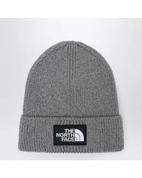 The North Face - Beanie With Logo Patch - Lyst