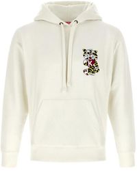 KENZO - Wild Tiger Embroidered Hoodie - Lyst