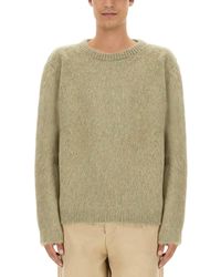 Lemaire - Brushed Wool Sweater - Lyst