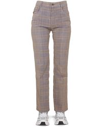 McQ - Tailored High-Waist Straight Leg Pants - Lyst