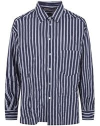 Nuur - Striped Oversized Shirt - Lyst
