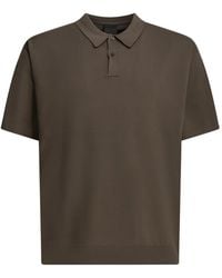 DAIWA PIER 39 - "Tech Knit" Polo Shirt With Buttons - Lyst