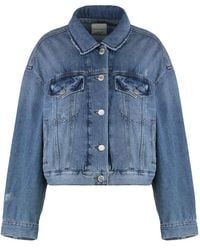 Pinko - Garbone Denim Jacket - Lyst
