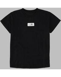 MM6 by Maison Margiela - T-Shirt Con Logo - Lyst